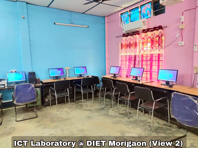ICT Laboratory of DIET, Morigaon (View 2), Assam
